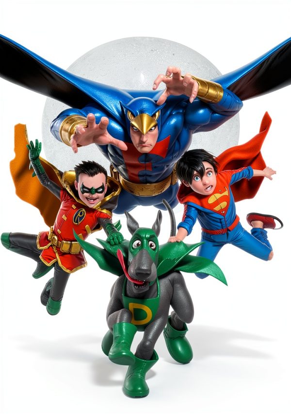 DC Graphic Novel Superhero Comic Book for Teens-0