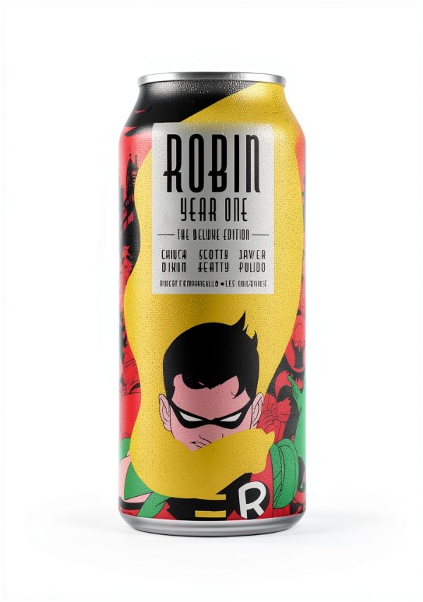DC Robin Year One Deluxe Graphic Novel English Edition-0
