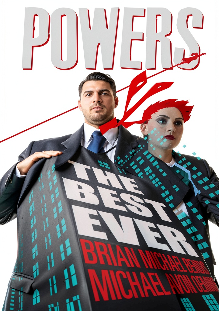 Reader enjoying Powers graphic novel on a Kindle device