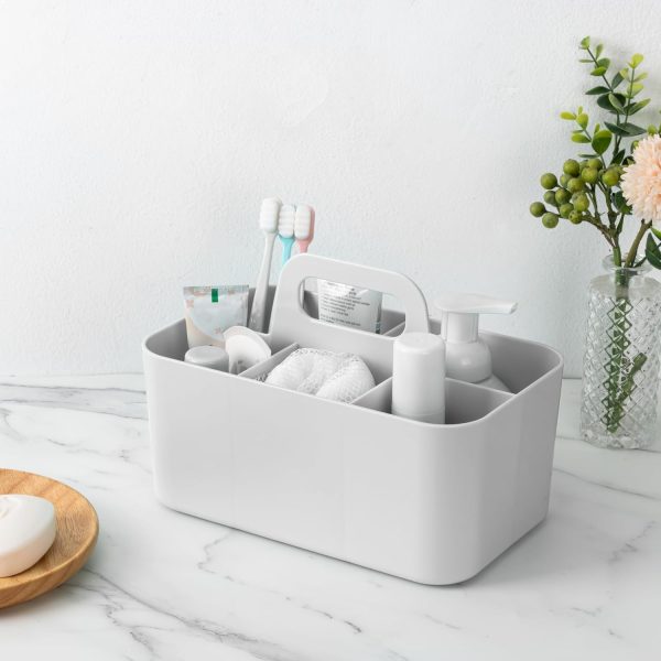 Tiawudi Plastic Rectangle Caddy Organizer Office Storage-5