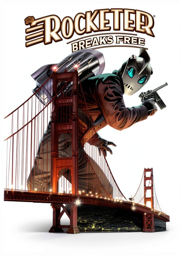The Rocketeer Breaks Free Graphic Novel IDW Series-0