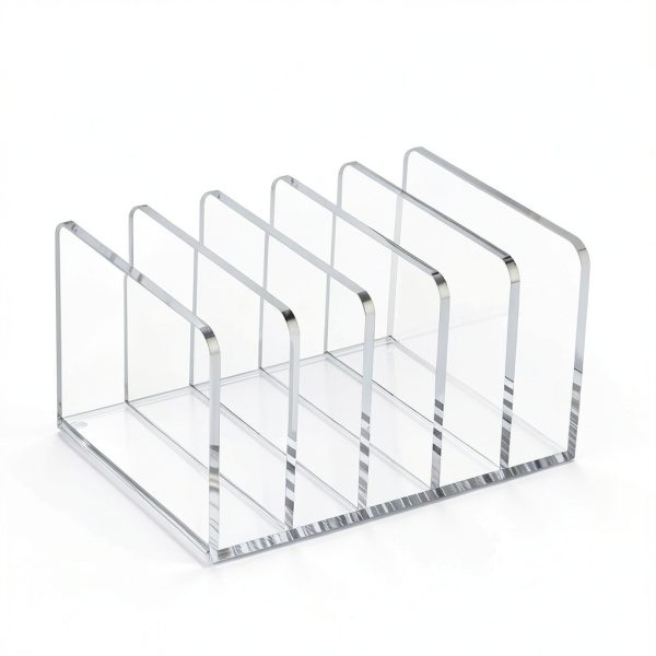 Acrylic Mail Organizer BEYGORM Clear Tabletop-6