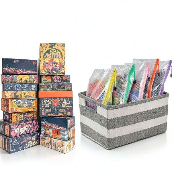 Zipper Storage Bags Umriox B4 Plastic Organizer Set 12 Multicolored-4