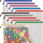 Zipper Storage Bags Umriox B4 Plastic Organizer Set 12 Multicolored-0