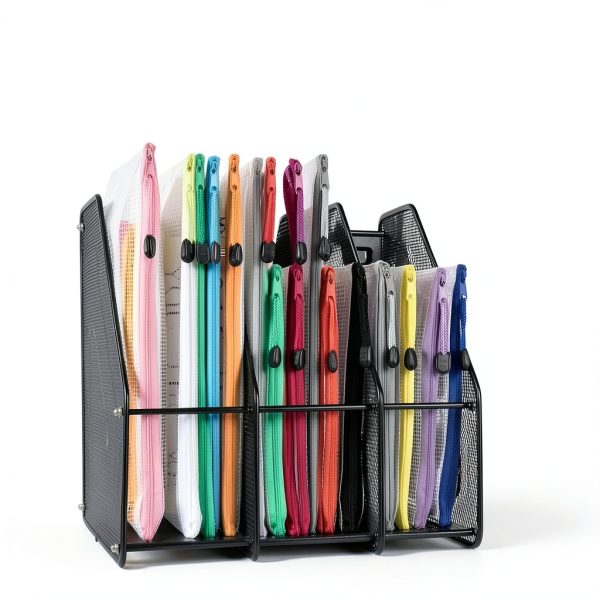 Zipper Storage Bags Umriox B4 Plastic Organizer Set 12 Multicolored-5