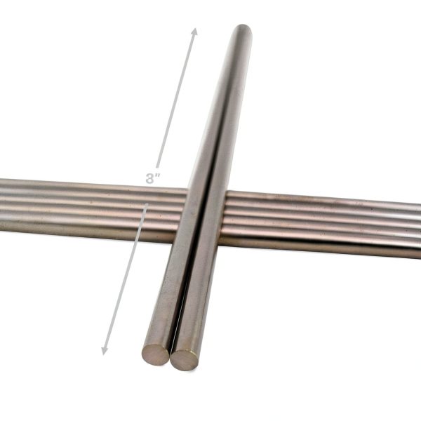 Tungsten Copper Rod 0.375" x 8" – Midwest Tungsten Service Class 11-1
