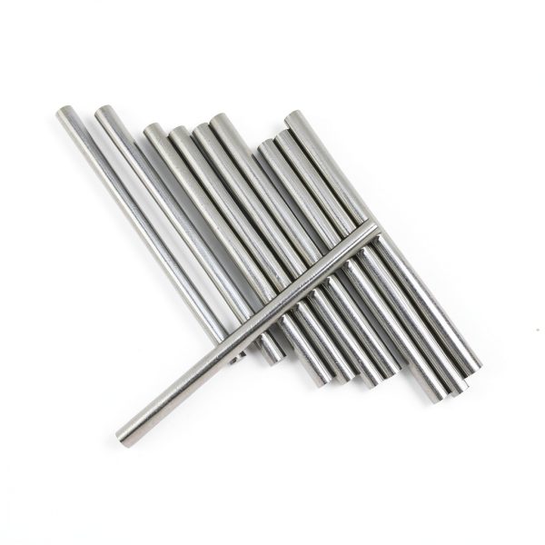 KLOT Tungsten Steel Round Rod 6mm x 100mm Polished Solid Carbide Shaft-3