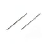 KLOT Tungsten Steel Round Rod Diameter 3mm*Length 100mm Polished Surface Solid Carbide Shaft Bar Stock YG6X-0