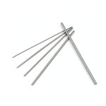 KLOT Tungsten Steel Round Rod 2mm x 100mm Polished Solid Carbide Shaft-0
