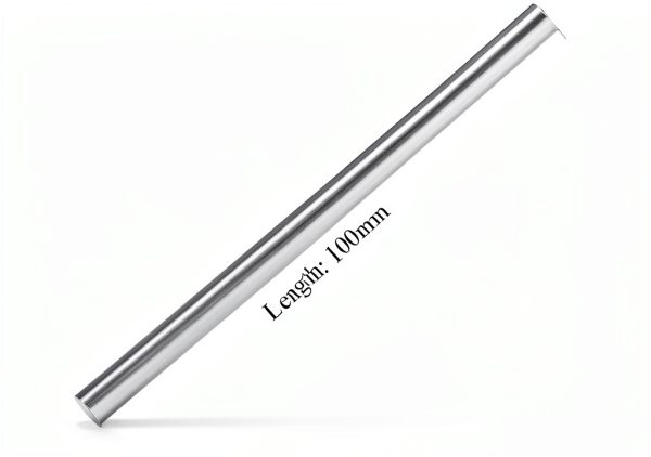High Purity Tungsten Round Rod SHOUCAN 100mm Length 12-15mm Diameter-1
