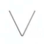 KLOT Tungsten Steel Round Rod 3.5mm x 100mm Polished Carbide Shaft-0